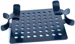 Radiant Solutions Large Roof Heat Cable Clips, 2-Cradle Heavy Duty Clips for Rubber & Metal Roofing, Roof Heat Tape and Downspout Clip for Ice Dam Prevention - 10-Pack