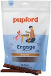 Pupford Thick Bully Sticks for Dogs & Puppies, Smoked for Improved Smell, Natural, Long-Lasting, Single Ingredient Chews for Small & Medium Breeds (6", 20 Count)