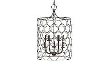 Creative Co-Op Chandelier, Silver