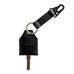 Leather Key Sleeve Key Ring Holder 