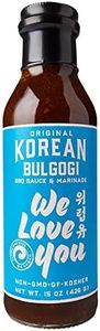 Original Korean Bulgogi Kalbi Galbi BBQ Marinade & Sauce Gluten-free, Non-GMO, Vegan, OU Kosher 15oz (pack of 1)