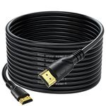 Jorenca 4K HDMI Cable 30ft Ultra High Speed HDMI 2.0 Cord 4K@60Hz 18gbps, Gold Plated Connector,Ethernet Audio Video Return,Compatible for 1080p 3D HDTV PC Xbox Arc Laptop PS3/4/5/9 etc