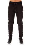 Hardcore Mens Cotton Rich Soft Touch Joggers with Signature Embroidery (Hard - Black, XL)