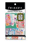 Conquest Journals Friends Sticker Book for Planners, Journals and Projects, 30 Pages, Over 1,000 Stickers, Favorite Quotes, Characters and Lots of Coffee