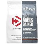 Dymatize Super Mass Gainer | High Protein Carb Blend | 1280 Calories, 52 G Protein, 10.7 G BCAAs, 5.1 G Leucine Per Serving | 16 Servings, 12 LB (Rich Chocolate)