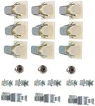 279570 Dryer Door Latch Kit Part For Electrolux Frigidaire Kenmore 5366021400 279570 93717 694343 696144 8208 830751(Set of 3) by Swess