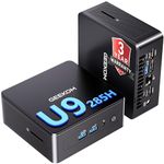 GEEKOM [High Power Mini PC IT15 (Windows 11 Pro), with Intel U9-285H(Up to 5.4GHz), DDR5 32GB RAM (Up to 128GB) & 2TB NVMe SSD, 4K@120Hz Quad Display/Dual USB4/6×USB/Wi-Fi 7 for Gaming/Video Editing