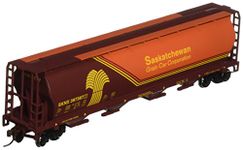 Bachmann Trains Saskatchewan Wheat Herald 4-Bay Cylindrical Grain Hopper