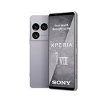 Sony Xperia 1 VIII - 6,5" 19,5:9 FHD+ HDR OLED 120Hz, Triple lens with new telephoto lens, Xperia AI, 2-day battery, 3,5mm Audio, Dual SIM, Iolite Silver