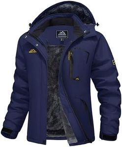MAGCOMSEN Snowboarding Jackets for Women Waterproof Insulated Ski Jackets Warm Winter Coats Hood Women's Outdoor Snow Jackets Navy