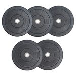 Fitness First F1CCBP 45 LBS Competition Crumb Bumper Plates 10-45 lbs.