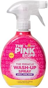 The Pink Stuff Miracle Wash Up Spray - Vegan Friendly Dish Washing Spray for Sparkling Clean Dishes and Surfaces