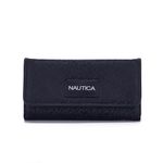 Nautica Women's Perfect Carry-All Money Manager RFID Blocking Wallet Organizer, Black