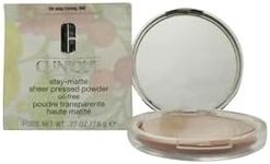 Clinique Stay-Matte Sheer Pressed Face Powder For Oily Skin, Stay Honey