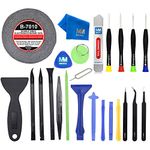 MMOBIEL Repair Tool Kit Compatible with iPhone, iPad, Samsung, Tablet, Laptop, Nintendo and More - Precision Screwdriver Set - 24 Pcs - Complete Professional Universal Toolkit