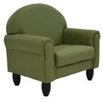 Children's Factory As We Grow Toddler Chair, Sage, CF805-194, Flexible Seating for Daycare or Preschool, Kids Reading Chair, Playroom Furniture