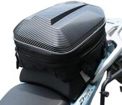 MOSYQI Motorcycle Tail Bag,Seat Hel