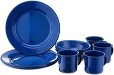 Coleman 12-Piece Enamel Dinnerware 