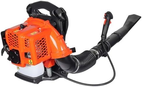 WilTec Petrol Backpack Leaf Blower with 1.7 HP incl. Equipment and Handle