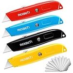 REXBETI 4-Pack Utility Knife, Heavy