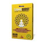 Rusan TURMA BOOST™ CURCUMIN 95% (400mg) + BLACK PEPPER EXTRACT (Piperine 5mg) 30 Capsules (Pack of 3) | Herbal Supplements