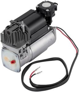 BDFHYK Air Suspension Compressor Kit Heavy Duty 12V Compatible with Land Rover Range Rover V8 4.4L 2003-2005 - Replacement for LR006201, LR006202, LR010348 OE Fit, Fast Inflation, Quiet Motor