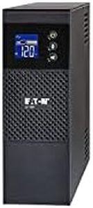 Eaton 5S1500LCD UPS Battery Backup & Surge Protector, 1500VA / 900W, AVR, LCD Display, Line Interactive