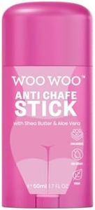 WooWoo Bâton anti-frottement à l'aloe vera et au beurre de karité 50 ml – Baume anti-frottement pour le corps sans cruauté envers les animaux et sans paraben, bâton anti-friction pour sauvetage des