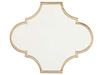 Signature Design by Ashley Callie Quatrefoil Accent Mirror, Gold Finish