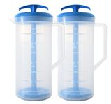 The Original McSir Mixing Pitcher - Blue, Set of 2