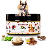 HEARTIE Paw Cream for Dogs & Cats | Lick-Safe Dog Paw Balm with Shea Butter, Almond Oil & Tea Tree | Moisturizing Paw Butter for Dogs | Soothing Cat Paw Cream for Dry, Cracked Paws – 50g