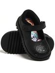 Paw Patrol Girls School Shoes Black 9