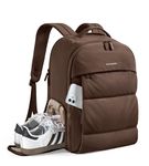 BAGSMART 30L Travel Backpack 15.6 Inch Carry on Backpack for Airplanes, Lightweight Gym Backpack with Shoe Compartment
