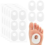 Aster 30 Pack Corn Pads for Bottom of Foot, Soft Felt Oval Shape Callus Cushion, Adhesive Foot Callus Pads for Men and Women, Self Stick Callus Corn Pad to Relief Pain from Calluses, Corns, Blisters
