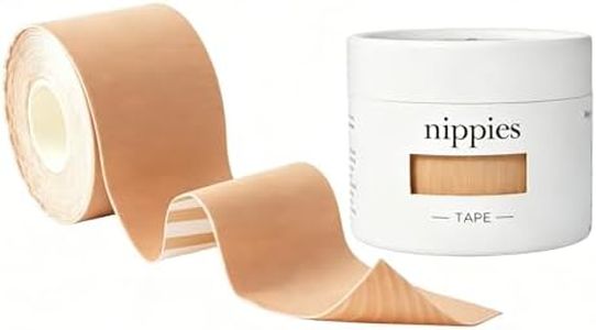 Nippies Caramel Breast Lift Tape - 2-inch Wide Adhesive Fashion Tape For Skin and Body, Invisible Under Clothing