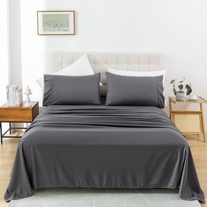 Queen Sheet Set - Cooling Luxury 4 Piece Bedding