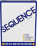 Sequence- Original Sequence Game with Folding Board, Cards and Chips, White, 10.3" x 8.1" x 2.31"…