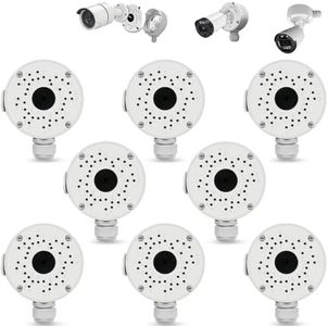 【Security Camera Junction Box】 Universal Bullet Security Camera Mount Bracket, IP66 Waterproof Junction Box for IP Camera
