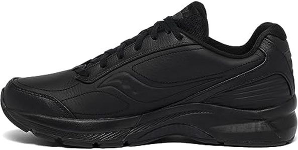 Saucony Men's Omni Walker 3 Walking Shoe, Black, 10.5 Wide