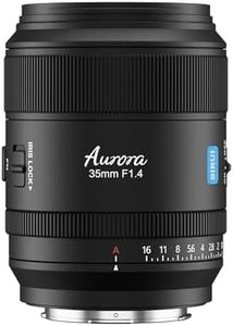 SIRUI Aurora 35mm F1.4 Full Frame Auto Focus Lens, Wide Angle Prime Lens for L Mount Cameras, Black