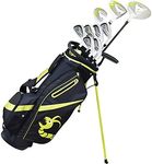 Woodworm Golf Zoom V2 Complete Graphite/Steel Clubs Set with Stand Bag - Lefty