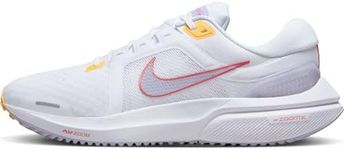 NIKE Women's WMNS Air Zoom Vomero 16 Low, White Oxygen Purple Sea Coral Topaz Gold, 5.5 UK