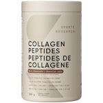 Sports Research® Collagen Peptides – Hydrolyzed Type I & III Collagen Powder for Essential Amino Acids – Easy-Mixing Protein Supplement for Women & Men