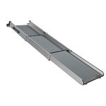 PetSafe Happy Ride Compact Telescoping Pet Ramp, 28 in. - 70 in., Portable, Lightweight Aluminium Dog Ramp