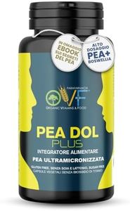 OVF - PEA DOL Plus 600mg - Potente Antinfiammatorio e Antidolorifico per dolori e tensioni localizzate con PEA, Boswellia e Quercetina in sinergia contro i dolori - 60 caps, Pea Ultramicronizzata