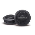 Alpine S-S10TW S-Series 1" Silk Dome Tweeter Set