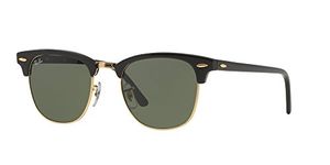 Ray-Ban Women's Classic, Black Frame Solid Black Lens, 51 mm