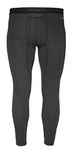Carhartt Men's Force Midweight Synthetic-Wool Blend Base Layer Pant, Black Heather, Medium