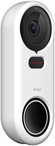 elago Silicone Case Designed for Google Nest Hello Doorbell Cover (White) - Full Protection, Night Vision Compatible [US Patent Registered]