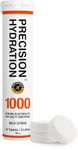 Precision Hydration Electrolyte Tablets - Multi Strength Effervescent Hydration Tablets - Combats Cramp - Low Calorie, Gluten Free, Vegan/Vegetarian Friendly (1 Tube, 1000mg/L - Orange Tube)